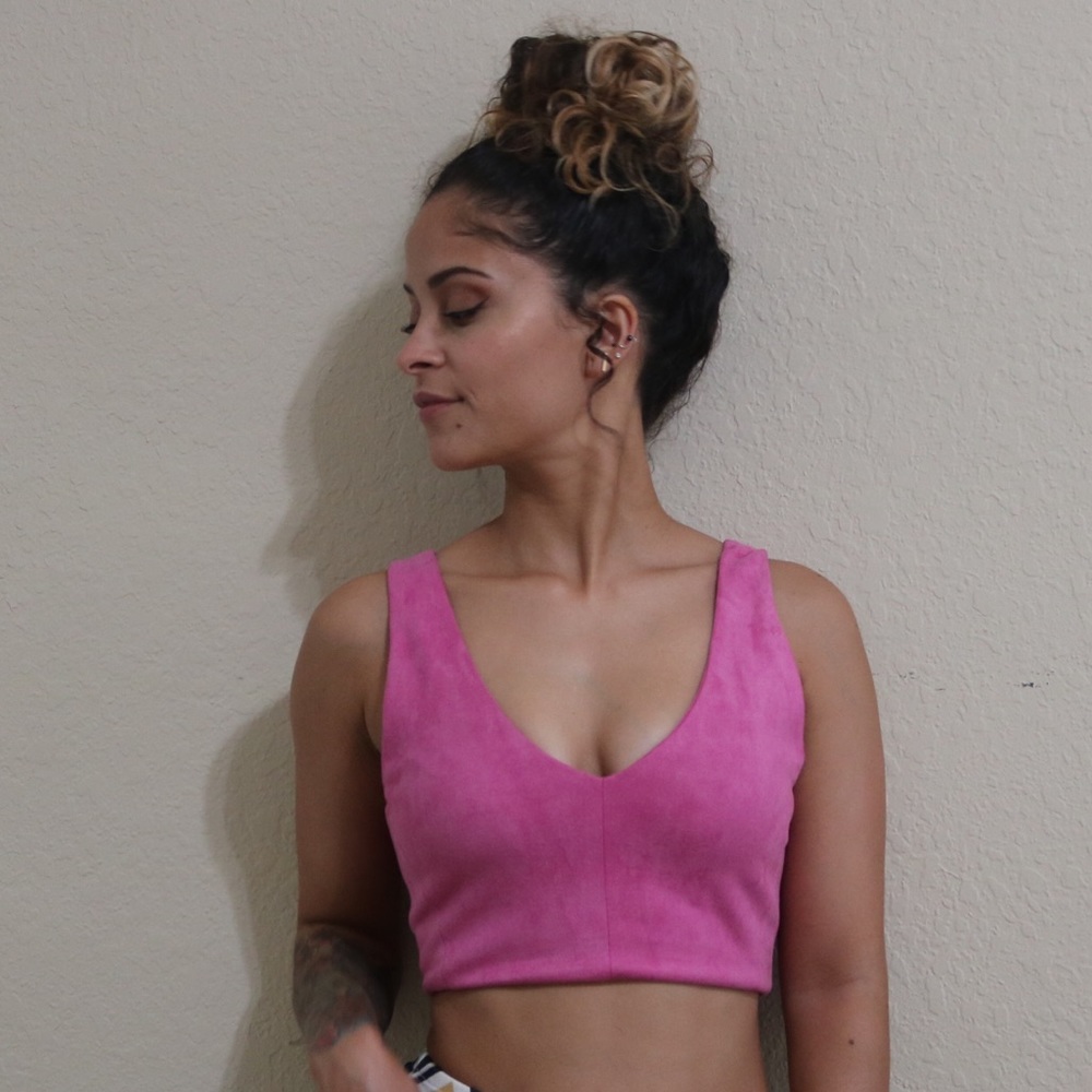 Pink Crop Top (several sizes)